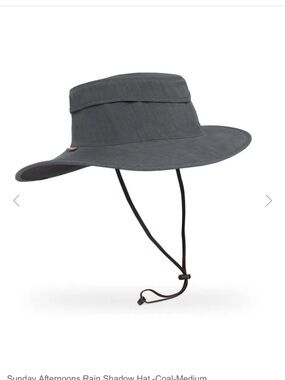 Sunday Rain Shadow Hat - Coal Sz M
